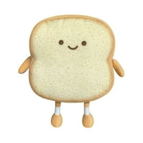 Toy Cute Emotions Bread Pillow Cartoon Doll Cushion For Bed Sleep Sofa