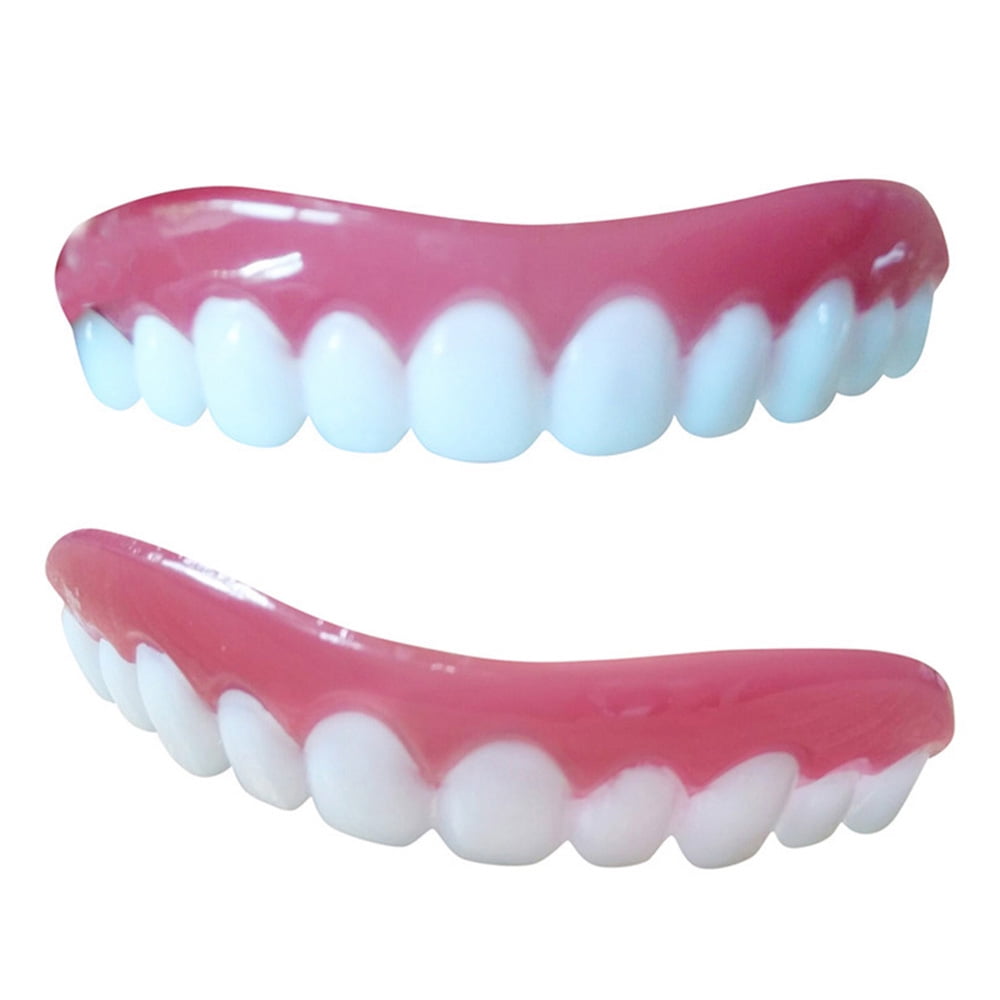 Toy Dentures, Teeth Strips, Silicone Artificial Teeth Braces
