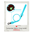 thumbnail image 1 of Toy Doggie Essential Reflective Dog Leash - 5/8 in Width x 4 ft Length - Blue Xs for Cat & Small Dogs, 1 of 10
