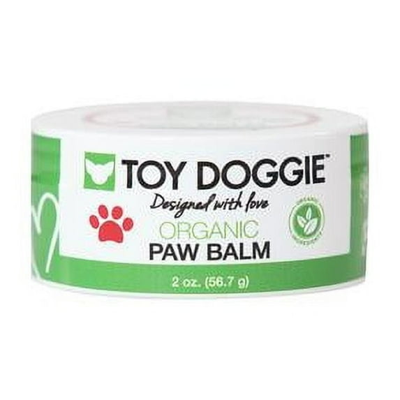 Toy Doggie Natural Organic Paw Balm 2oz for Dogs and Cats