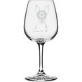thumbnail image 1 of Toy Fox Terrier Dog Themed Etched All Purpose 12.75oz Libbey Wine Glass, 1 of 1