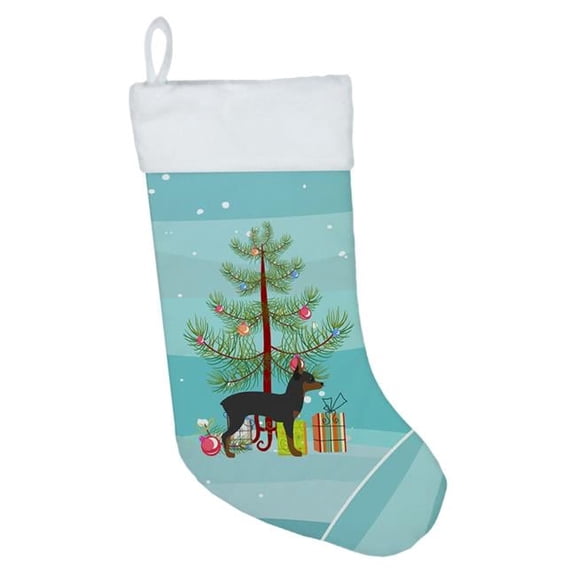 Toy Fox Terrier Merry Christmas Tree Christmas Stocking