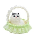 thumbnail image 1 of Toy Funny Cat In Lace Hanging Doll Mini Meowing Kitty Sleeping Toy For Kids And Girls, 1 of 9