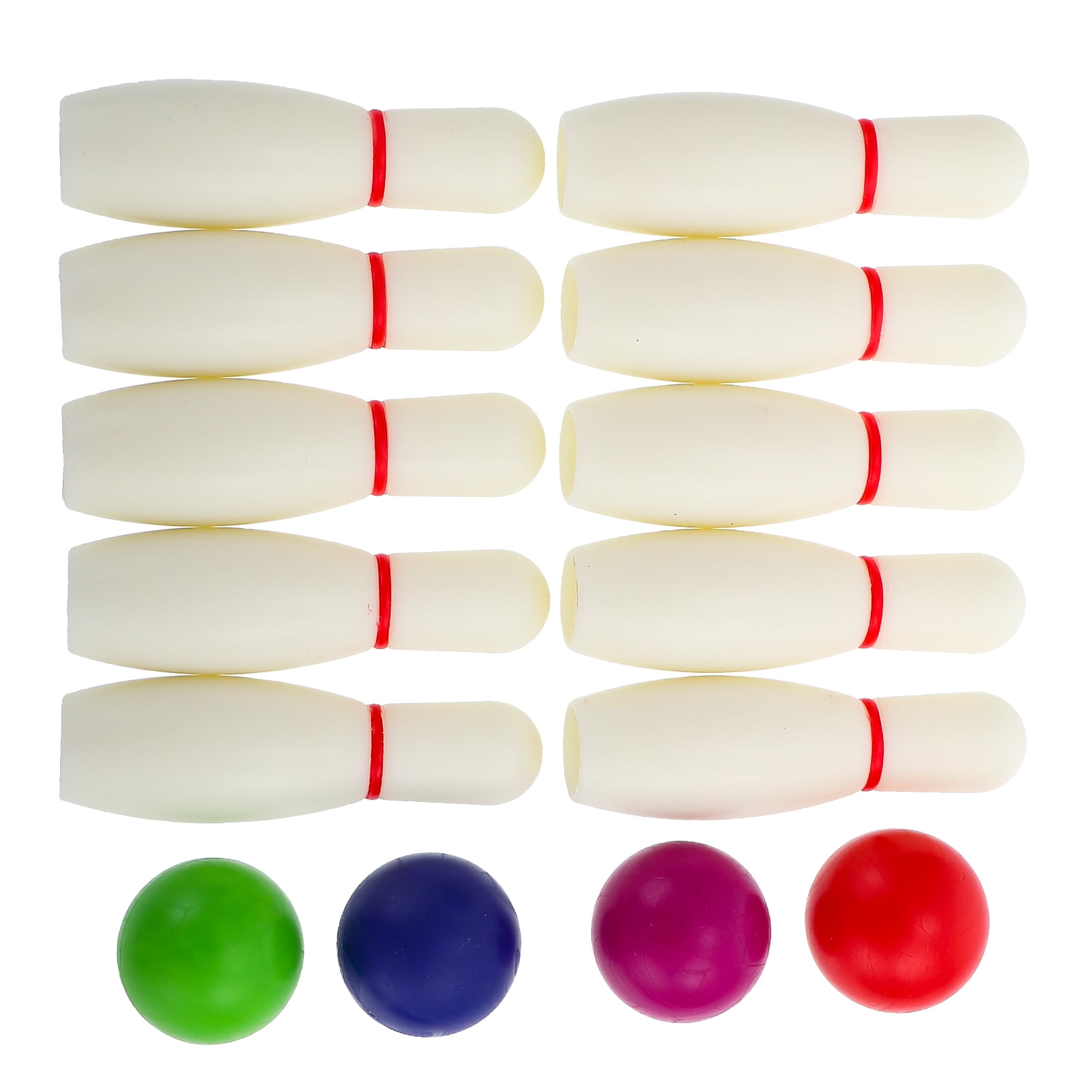 Toy Gift Bags Mini Bowling Pins Table for Children Children's Desktop Games Set Abs Parent-child ...