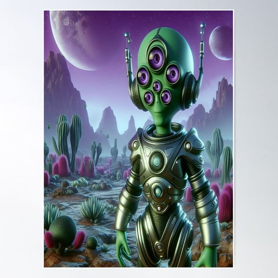 Toy Green 24 Poster Wall Art, Modern Wall Decor For Living Room Bedroom, 24x36 UNFRAMED