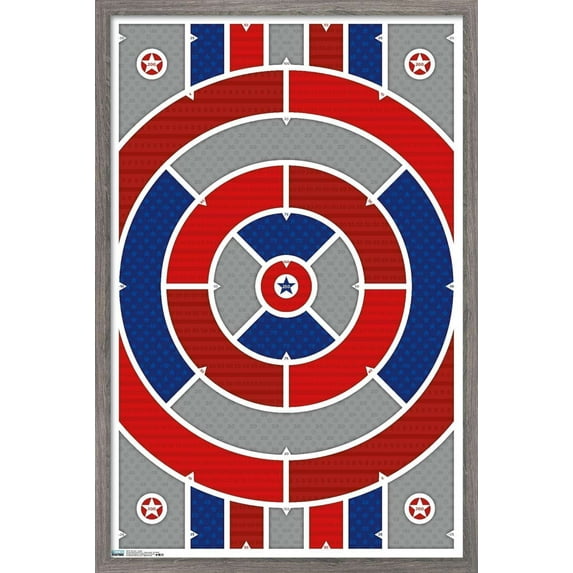 Toy Gun - Target Wall Poster, 14.725" x 22.375" Framed