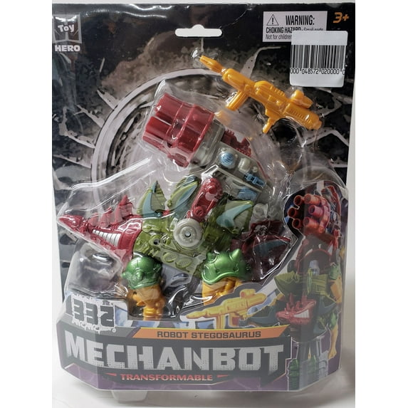 Toy Hero Mechanbot 332 Robot Stegosaurus Transformable