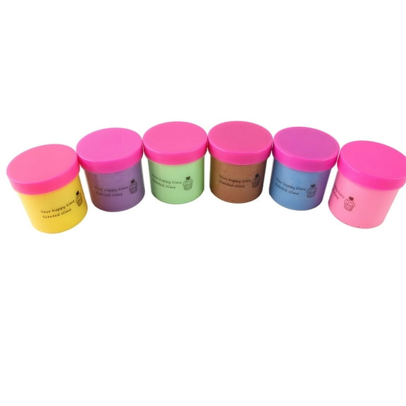 Toy Ice Cream Slime Kit For Girls And Boys Fluffy Diy Slime Toys Gifts Make Ice Cream Slimes