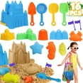 thumbnail image 1 of Toy Life Durable Toddlers Beach Toy Set, 16 Pieces, 1 of 8