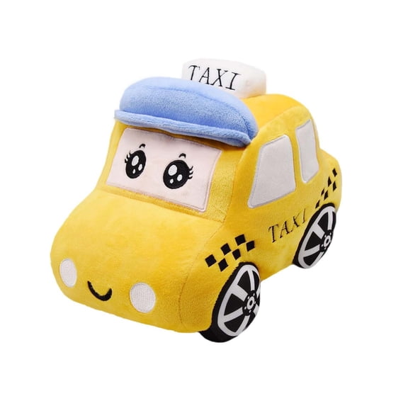 Toy for Kids Adorable Cartoon Tractor Stuffed Plushies Ideal Birthday and Room for Boys by Toy Category