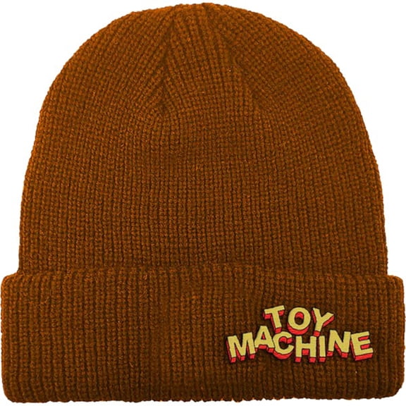 Toy Machine Hirotext Brown Beanie - One Size