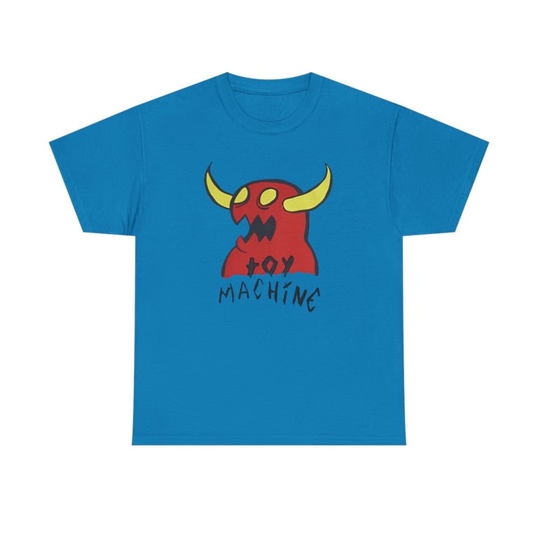 レアToy Machine Tシャツアメリカ製　SKATEヴィンテージ Toy Machine Monster Sketch Vintage Skate T Shirt Design - Sapphire