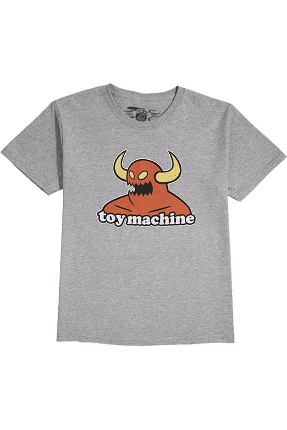 Monster Yth Ss M-Grey