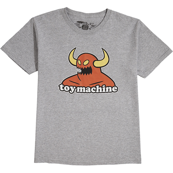 Toy Machine Monster Yth Ss S-Grey