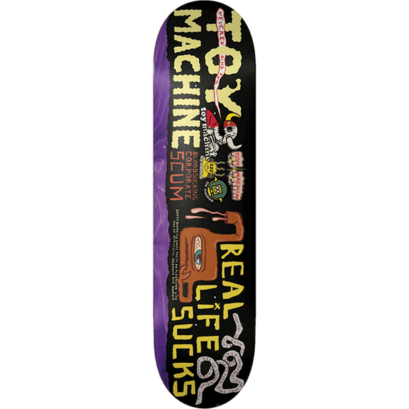Toy Machine Neverending Skateboard Deck 8.25