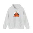 thumbnail image 1 of Toy Machine Orange Funky Alien Vintage Skateboarding Hoodie Print - M / Ash, 1 of 4