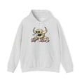 thumbnail image 1 of Toy Machine Skull Vintage Skateboarding Hoodie Design - M / Ash, 1 of 4