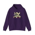 thumbnail image 1 of Toy Machine Skull Vintage Skateboarding Hoodie Design - S / Purple, 1 of 4