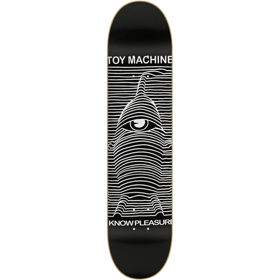 Toy Machine Toy Division Skateboard Deck 8.0 Black