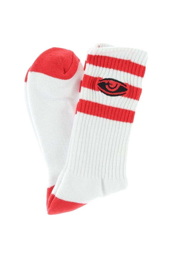 Watching Crew Socks Red 1 Pair