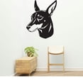 thumbnail image 1 of Toy Manchester Terrier Dog Removable Vinyl Decal Matte Finish Home Decor for Indoor Walls, 1 of 6