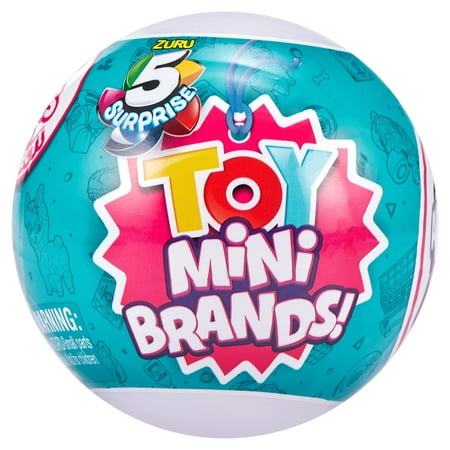 Toy Mini Brands Capsule Collectible Toy by ZURU Plastic Mini Toys Collectible