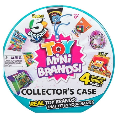 Toy Mini Brands Collector's Case Store & Display 30 Minis with 4 Exclusive Minis by ZURU