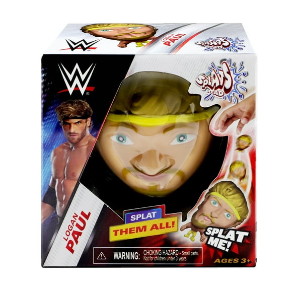 ToyMonster WWE Logan Paul Splats Head 11CM, Stretchy Action Figures, Ages 3 and up