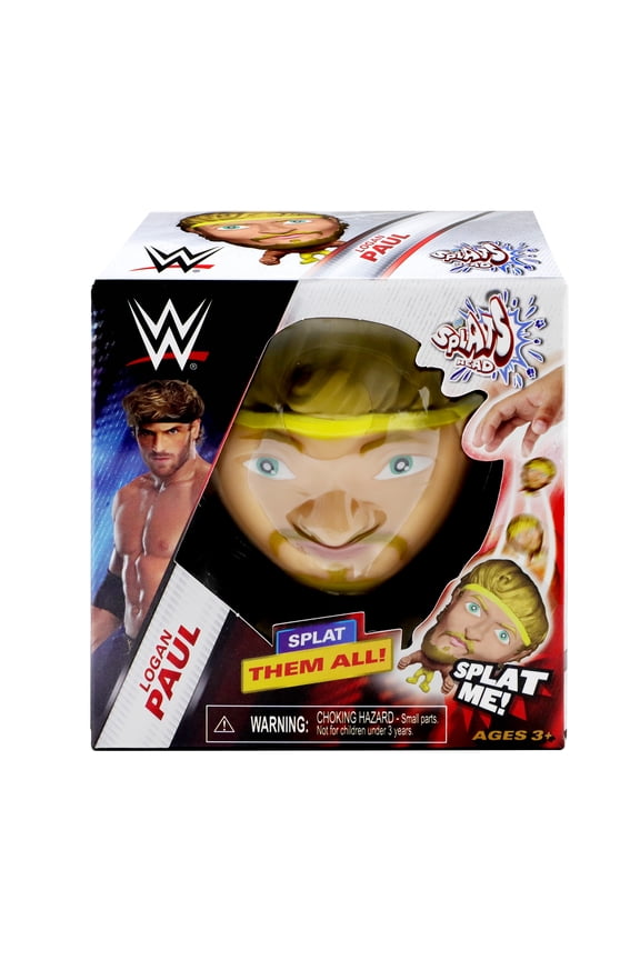 ToyMonster WWE Logan Paul Splats Head 11CM, Stretchy Action Figures, Ages 3 and up