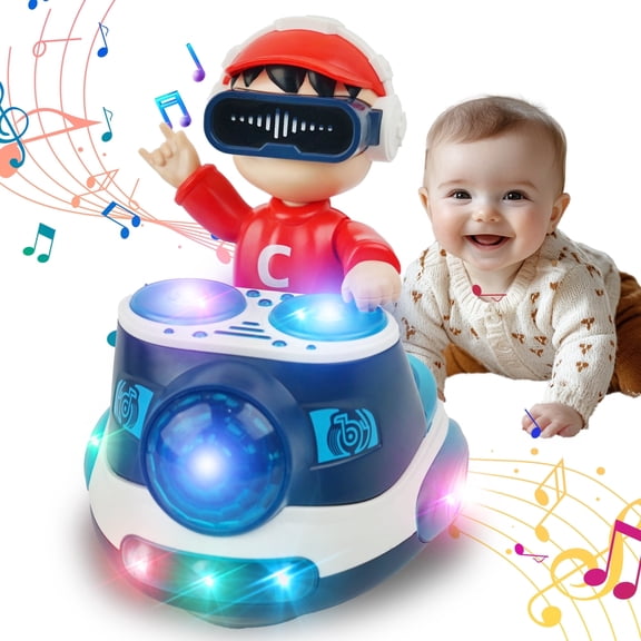 Toy Musical Instrument with Dancing,with Music & Recording,Early Learning Educational Toddler Toys for 1 - 3 Year Boys,Red
