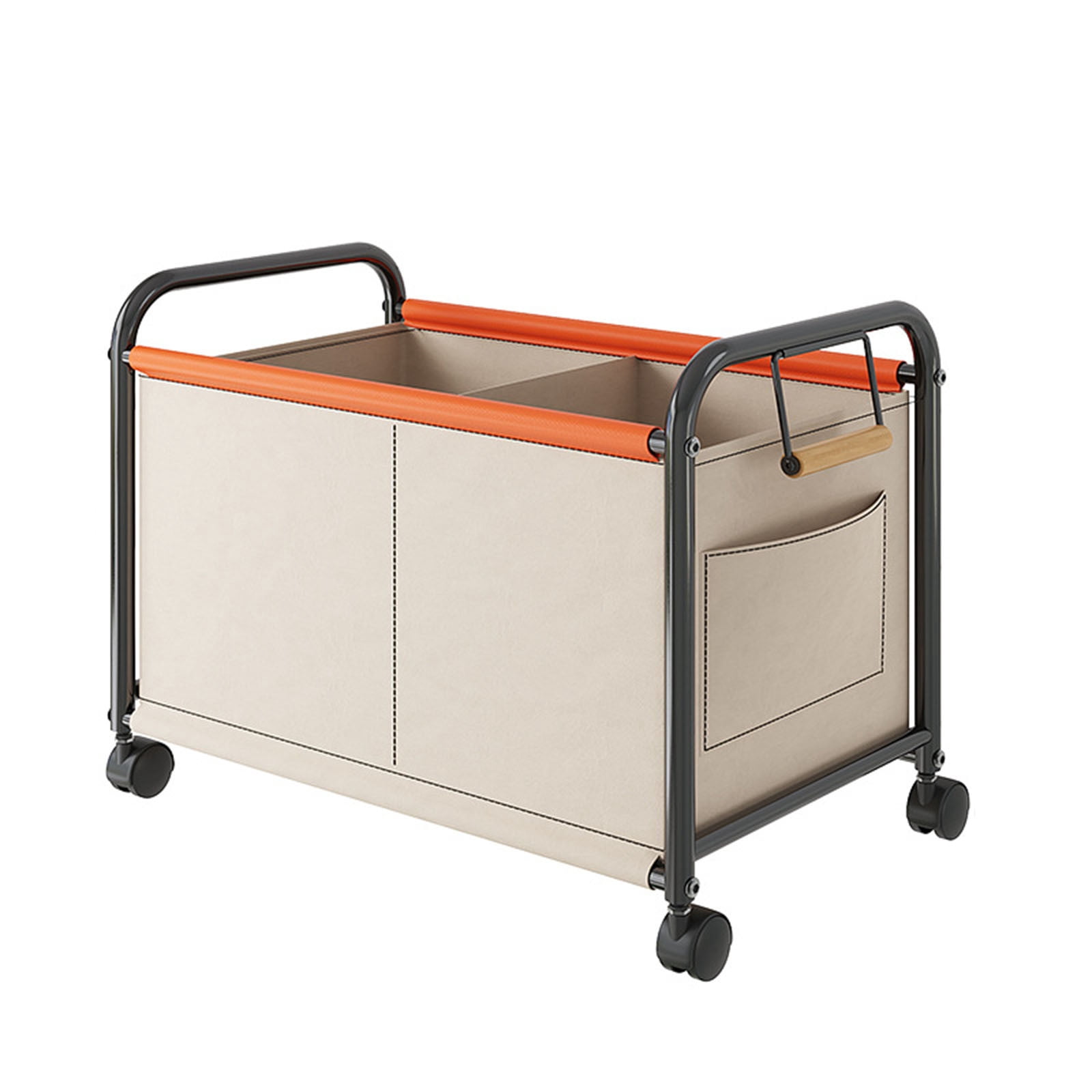 Toy Organizer With Wheels, Extra Large Toy Box Toy Chest Storage Organizer With Handle, Oxford Cloth Toy Boxes for Living Room Area, Nursery, Bedroom, Playroom, Beige