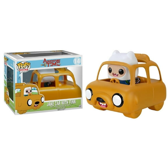 Toy - POP Rides - Vinyl Figure - Adventure Time - Jake Car with Finn (Gift Idea)