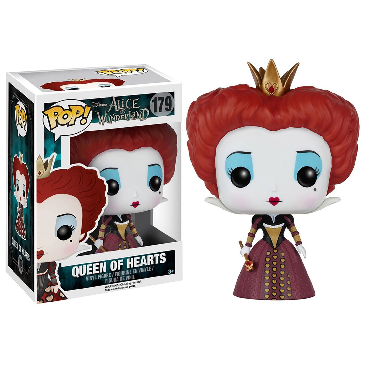  Funko Pop! Alice in Wonderland Set of 5 70th Anniversary - Alice  Curtsying, Cheshire Cat, Mad Hatter, White Rabbit and Queen of Hearts :  Toys & Games