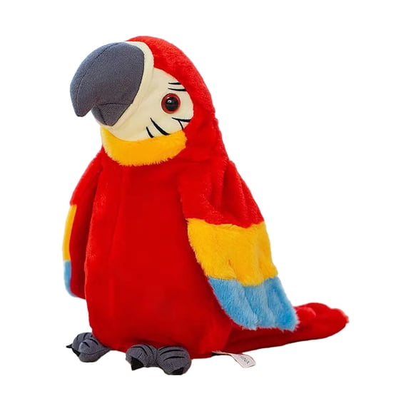 Toy Parrot That Talks and Sings with Recording Function Interactive Talking Bird Realistic Motion Ideal for Kids and Indoor Outdoor