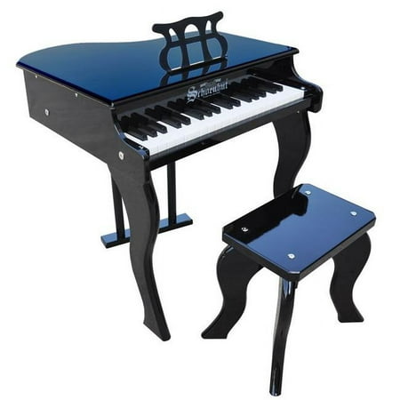 Toy Piano 37 key Black Elite Baby Grand