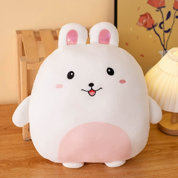 Toy Pillow Soft Stuffed Animal Cushion for Bed Sofa Washable Cute Plushie Throw Pillow for Kids and Adults