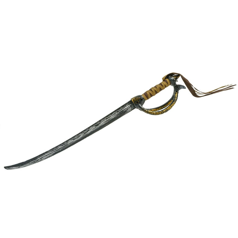 Toy Pirate Sword Buccaneer Cutlass Stage Prop Weapon Halloween Costume Accessory Toy Pirate Sword Buccaneer Cutlass Stage Prop Weapon Halloween Costume Accessory
