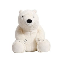 Toy ROPELOK Polar Bear Stuffed Animal Cute Design Ideal for Children Family Birthday Xmas