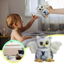 Toy Realistic Owl Stuffed Animal for Comfort and Play - Life Like Huggable Toy for Kids and Adults - for Any Occasion