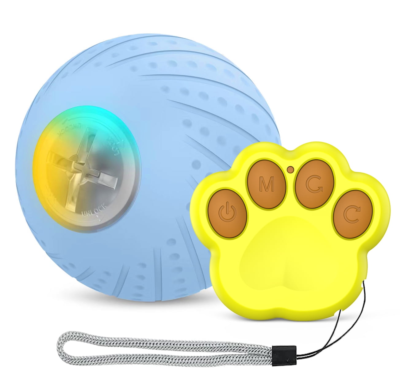 Toy Remotecontrol Ball Two Working Modes Low Noise Design Long Battery