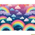thumbnail image 1 of Toy Room Unicorn Balloons Door Photography Backdrops Lighthouse Cloud Moon Baby Birthday Party Photo Studio Background ET-0, 1 of 5