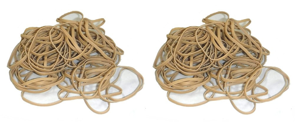 Toy Rubberband Shooter Gun Replacement Ammo Refill Ammunition Rubber Bands (Medium Size #32, TAN - 150 Count) 3"L x 1/8"W