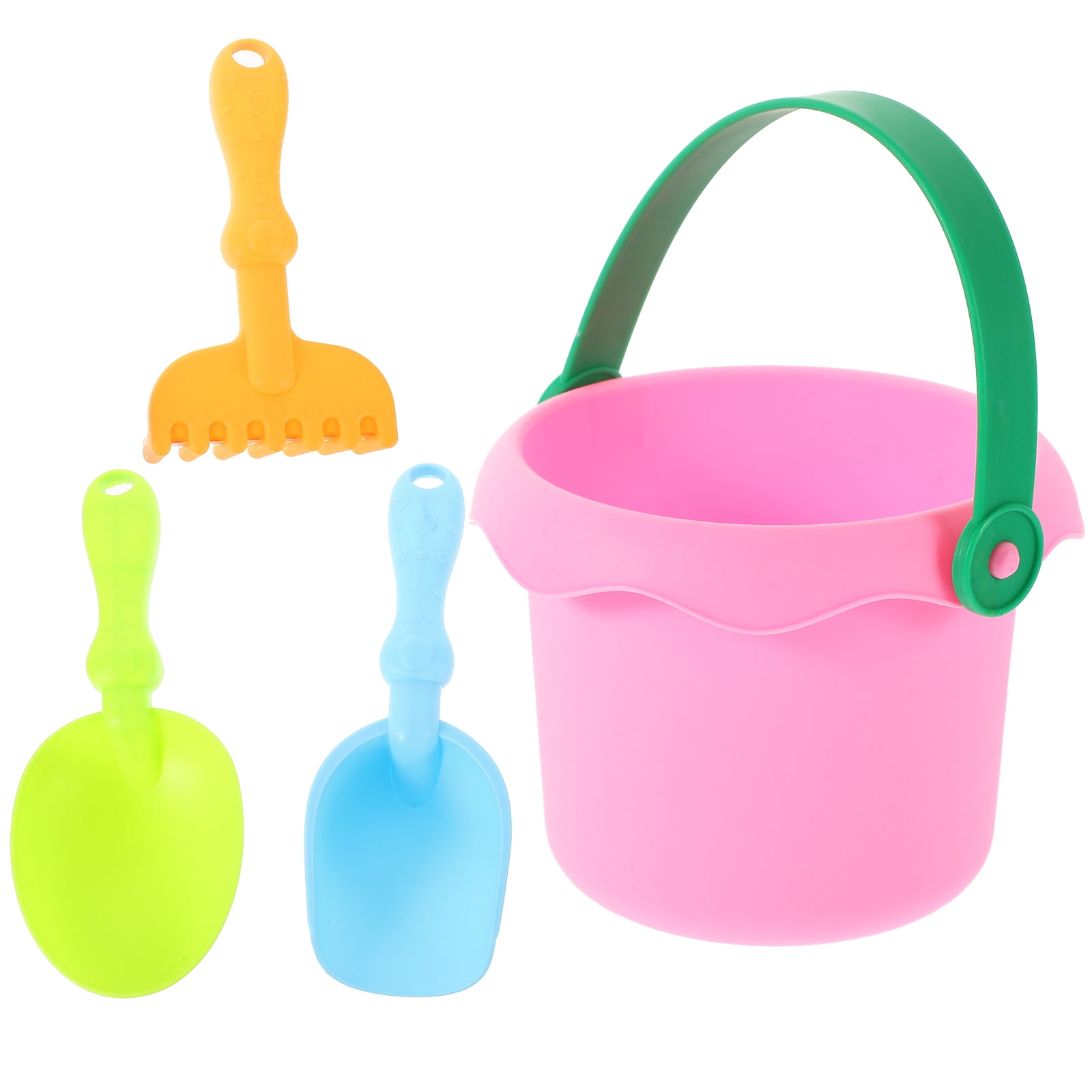 Toy Sand Sifter Kids Beach Bucket Childrens Outdoor Playsets Toys