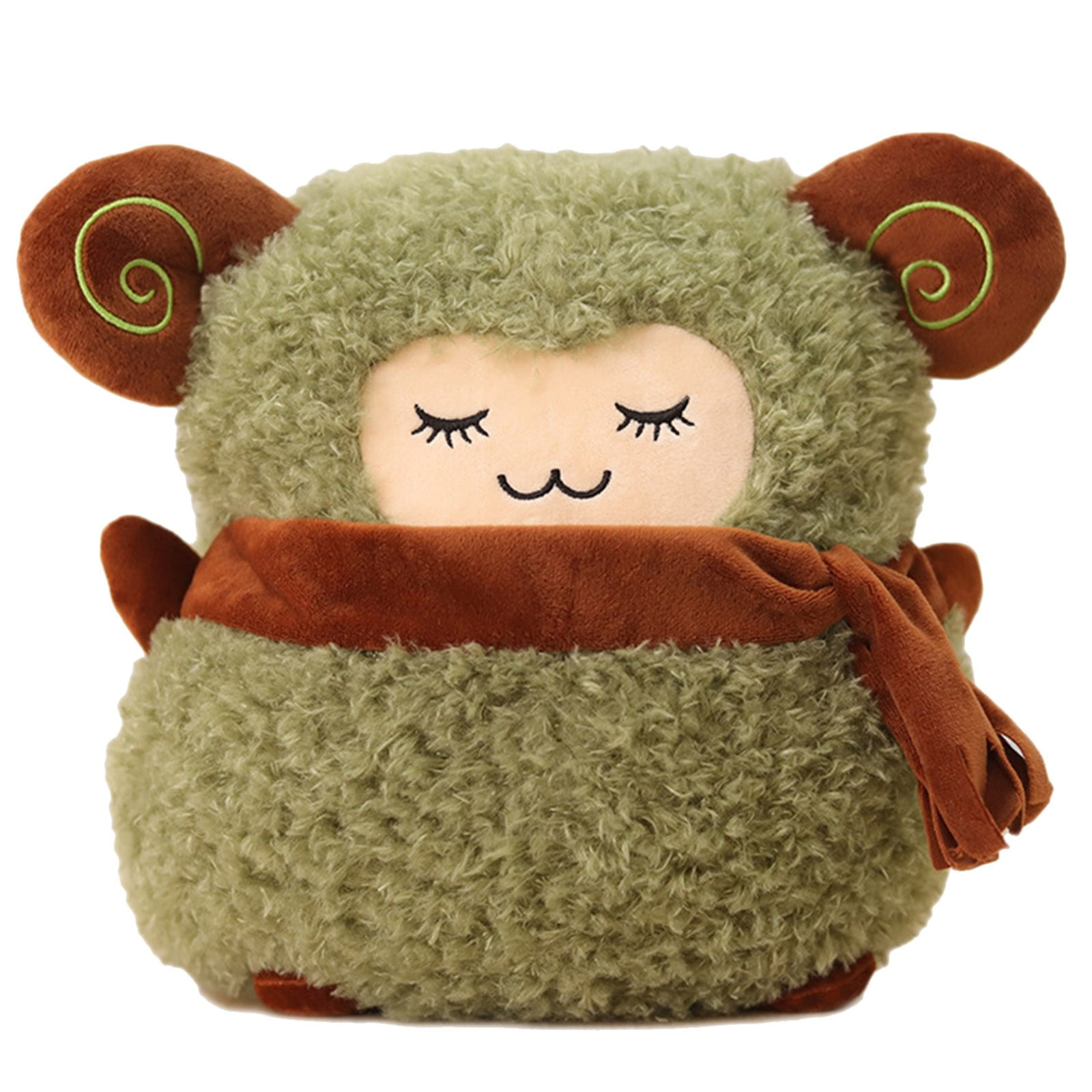 Toy Sheep Hand Natural Silk Pillowcase for Hair And Skin with Hidden