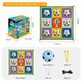 thumbnail image 1 of Toy Soccer Ball Game Set for Boys and Girls, Indoor Outdoor Backyard Toss Soccer Goal Game with 2 Balls, 1 Flannel Target, Soccer Toys for 3-5 6-8 8-12 Years Old Kids Birthday, 1 of 8