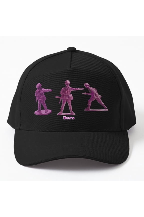 Toy Soldiers Baseball Cap, Military Toy Figure Design, Classic Hat Style