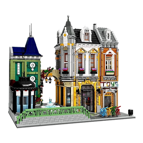 Toy Store Square Modular Building Block Set | General Jim's Toys & Bricks | GJ-TSS