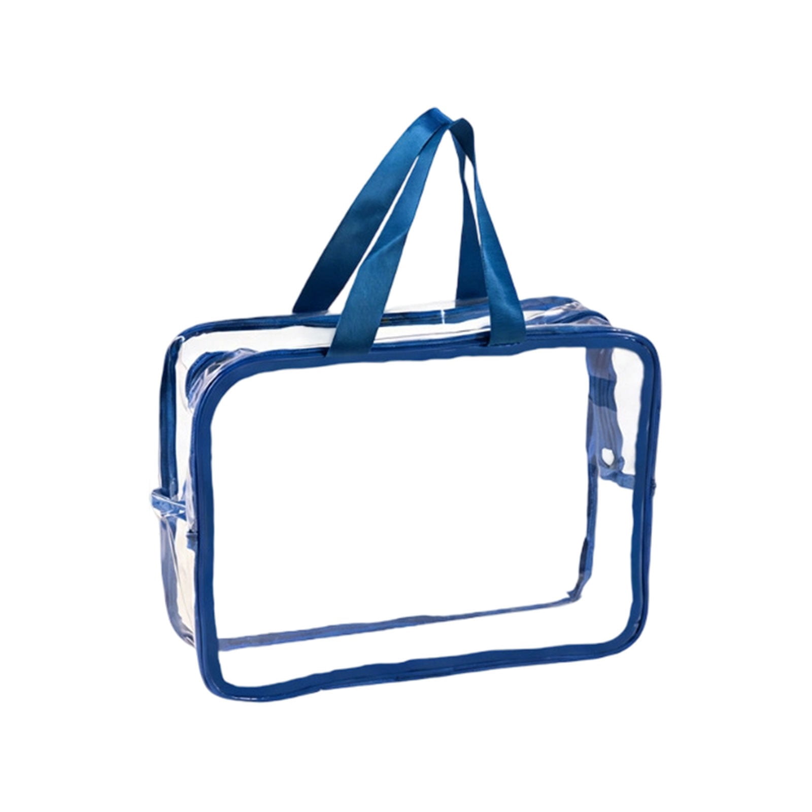 Toy Storage Bag with Zipper, Clear PVC Waterproof Organizer with Sturdy ...