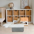 thumbnail image 1 of Toy Storage Boxes kchsji Simply Lidless Cotton And Linen Storage Box Clothing Storage Box Toy Storage Box Foldable Storage Basket, 1 of 8