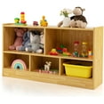 Toy Storage Organizer 8Section Display Shelf for Organizing
